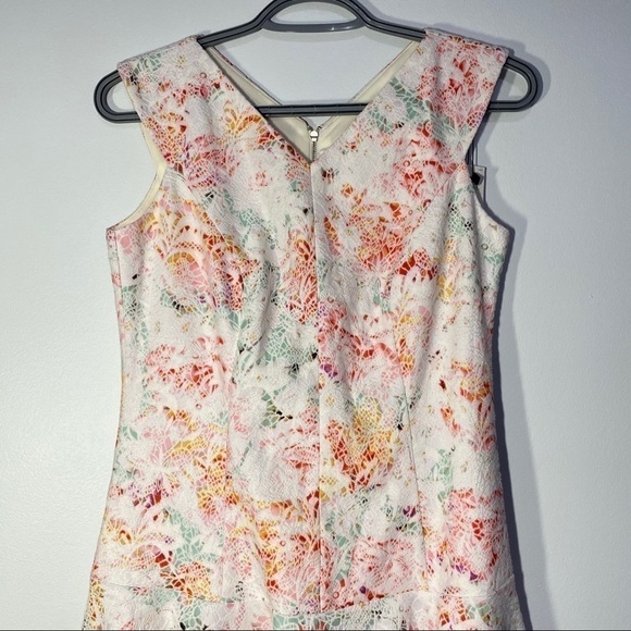 𝅺🍋NWT Ann Taylor LOFT Sleeveless Floral Dress - Picture 5 of 8